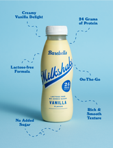 Barebells Protein Milkshake Vanilla 330ml (8 pack)